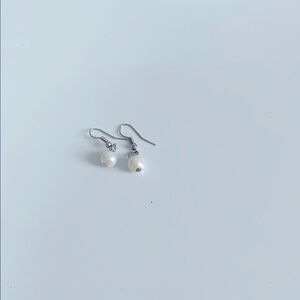 Elegant Pearl Drop Earrings